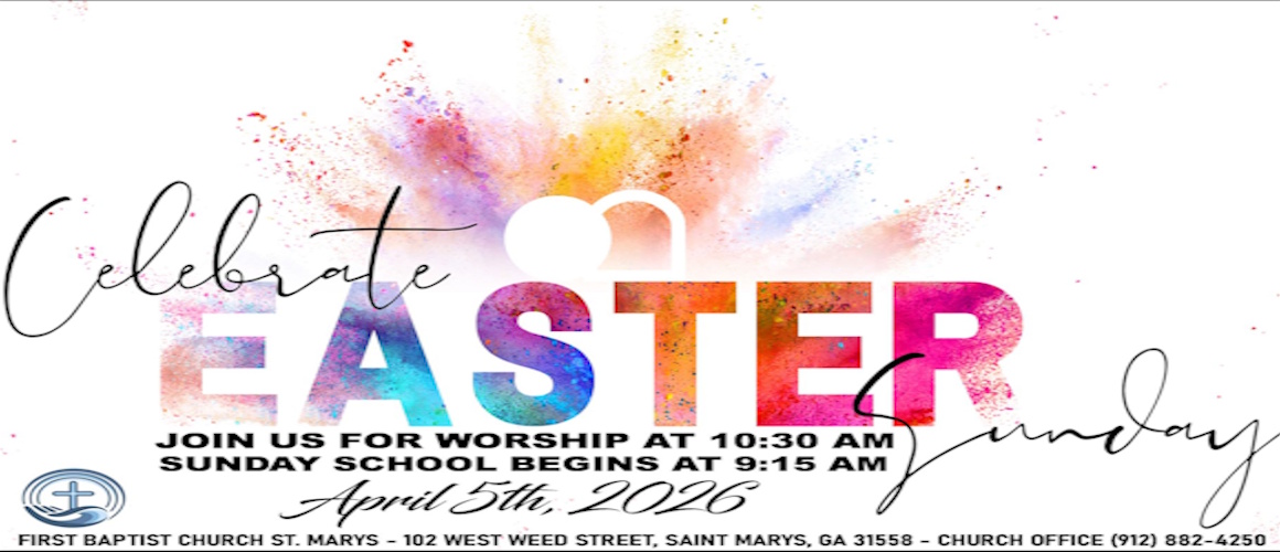 Easter Service Sunday April 5th  10:30 AM